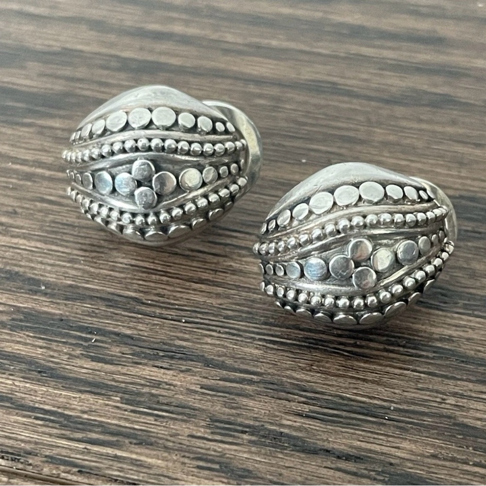 John Hardy Sterling Silver Earrings